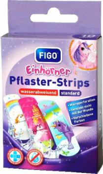 Figo Kinderpflaster in 10er Box - Einhörner