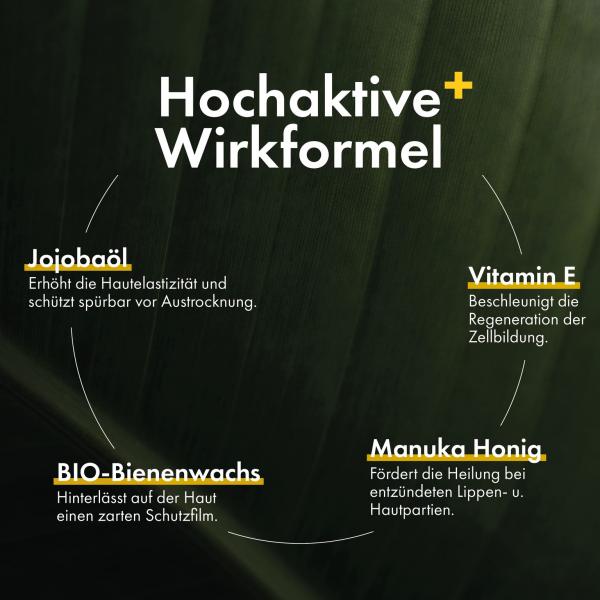 Manuka Honig Lippenbalsam