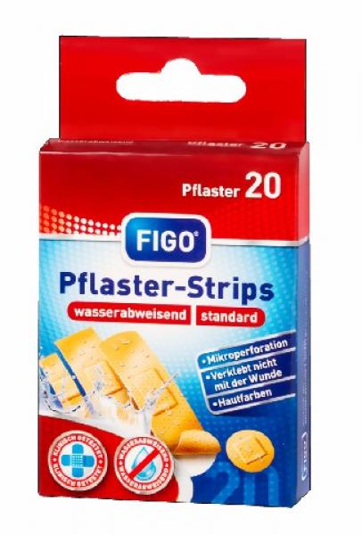 Figo Wundpflaster in 20er Box Form standard