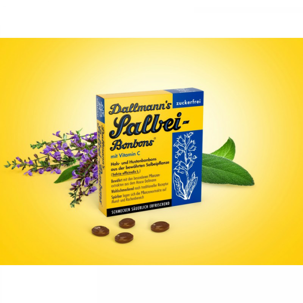 DALLMANN'S SALBEI-BONBONS OZ 37G